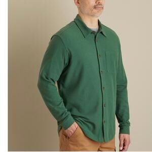 Duluth Trading Company Men's No Polo Long Sleeve Button Down Shirt size large